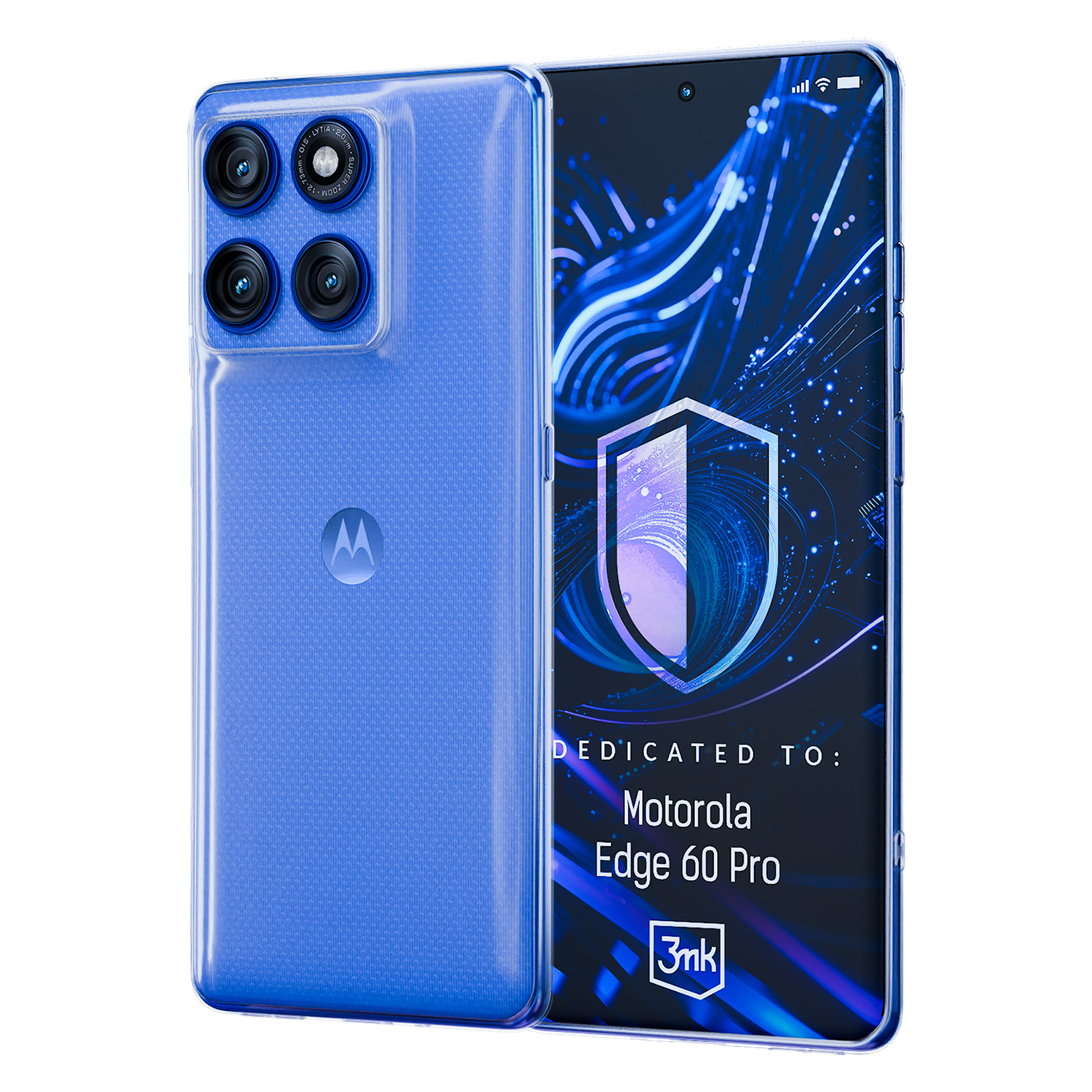 3mk Dėklas telefonui Motorola Edge 60 Pro - skaidrus