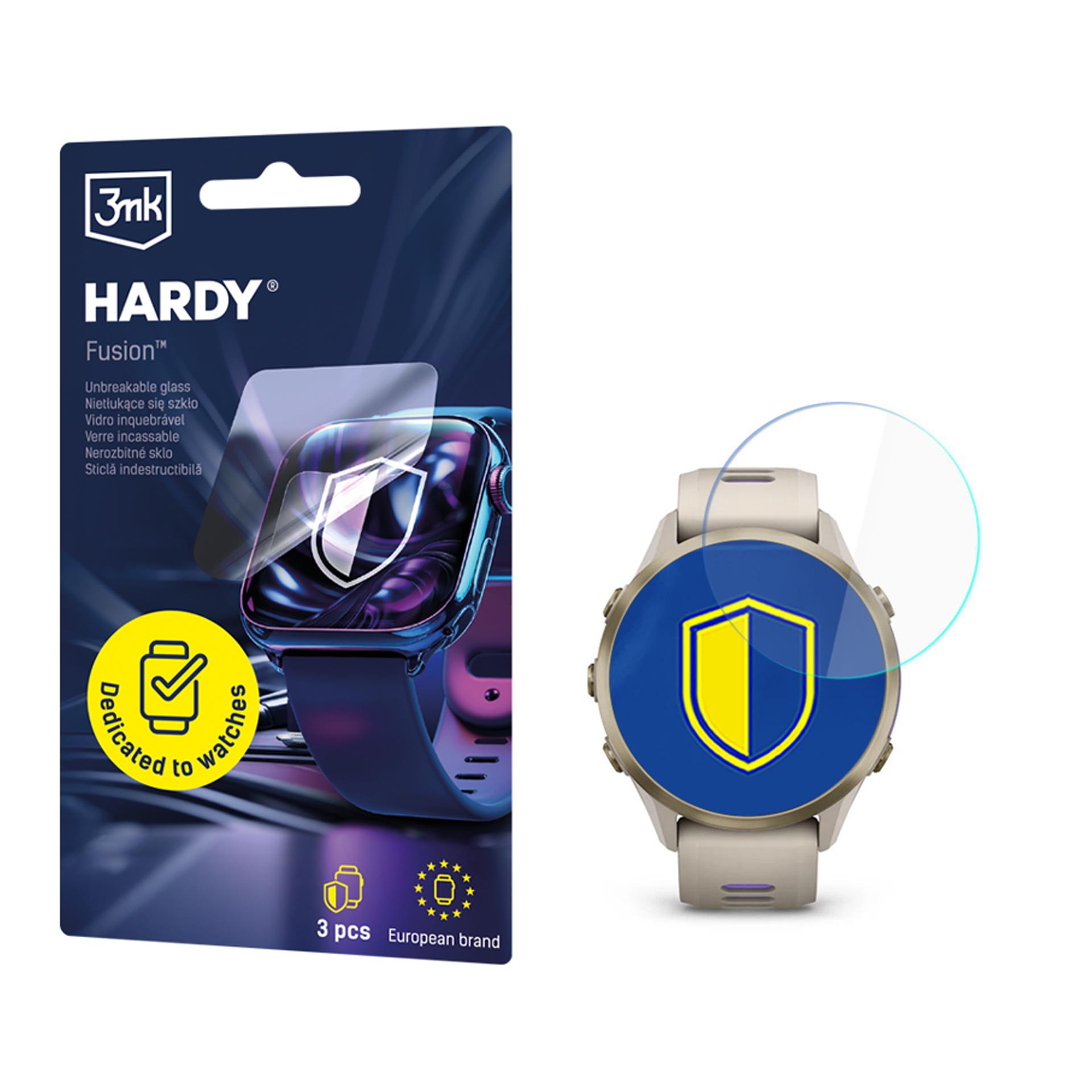 3mk Watch Protection ARC išmaniojo laikrodžio ekrano apsauginė plėvelė Garmin Forerunner 970 (47mm)