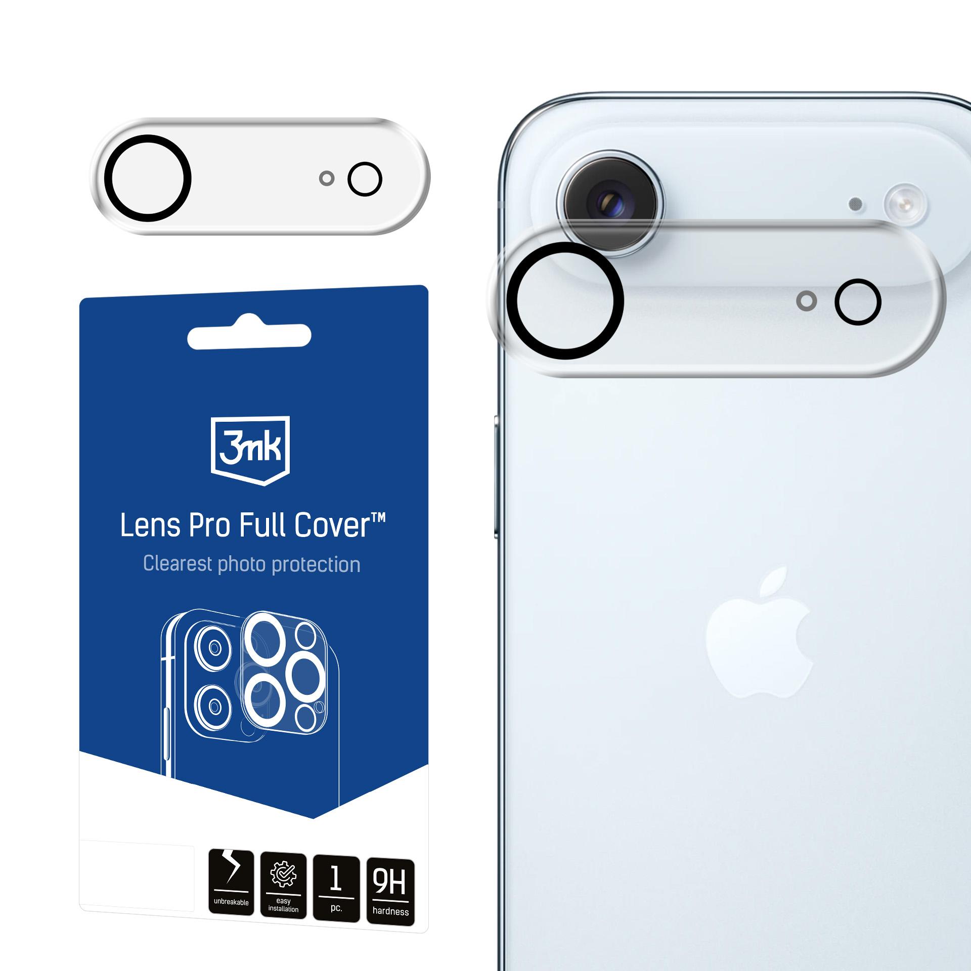 3mk Lens Pro Full Cover Закалённое стекло для iPhone 17 Air