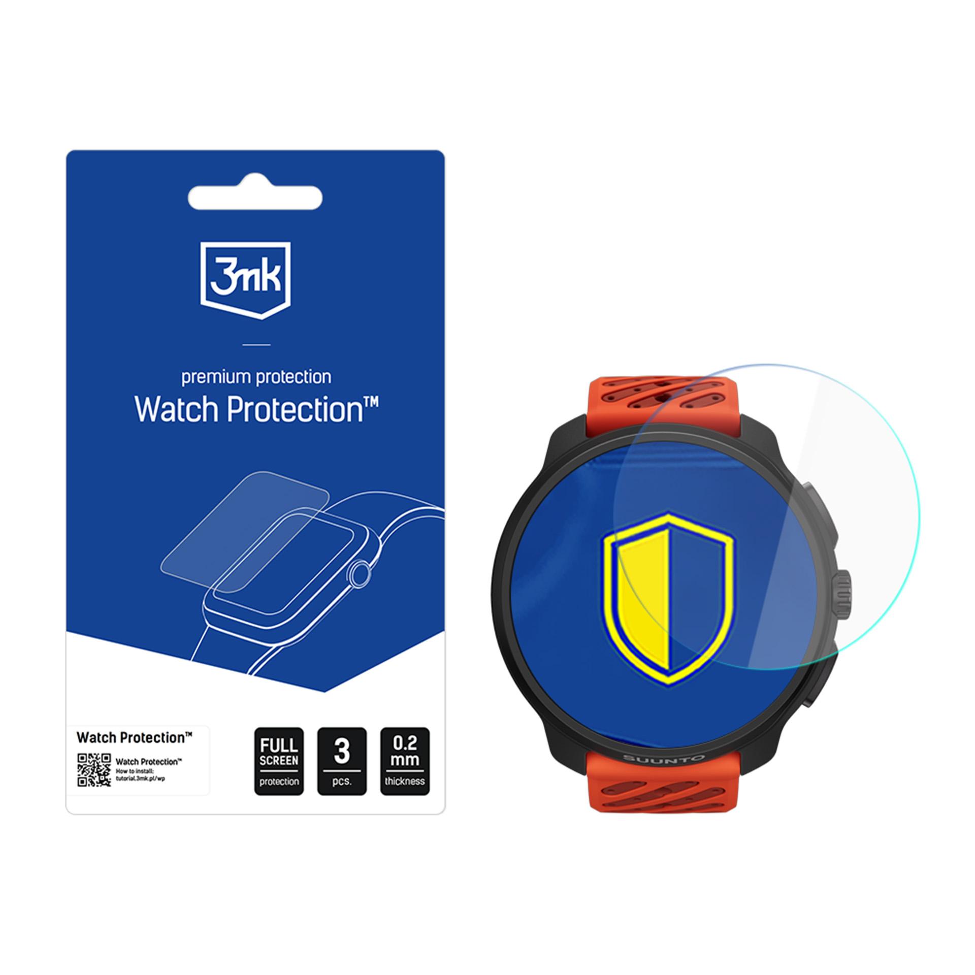 3mk Watch Protection FlexibleGlass гибридное стекло для дисплея смарт-часов Suunto Race 2