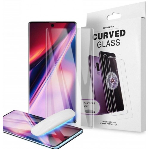 Защита экрана "UV Glue 5D" Samsung N986 Note 20 Ultra (Blister)