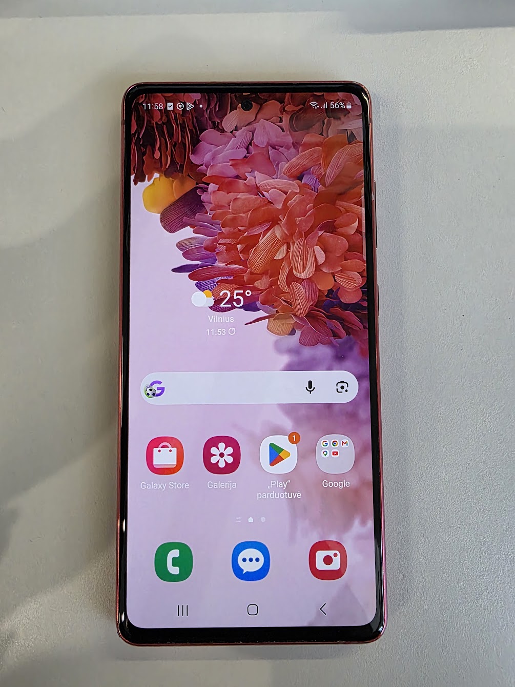 „Samsung S20 FE“ G780, 128 GB (naudotas gaminys)
