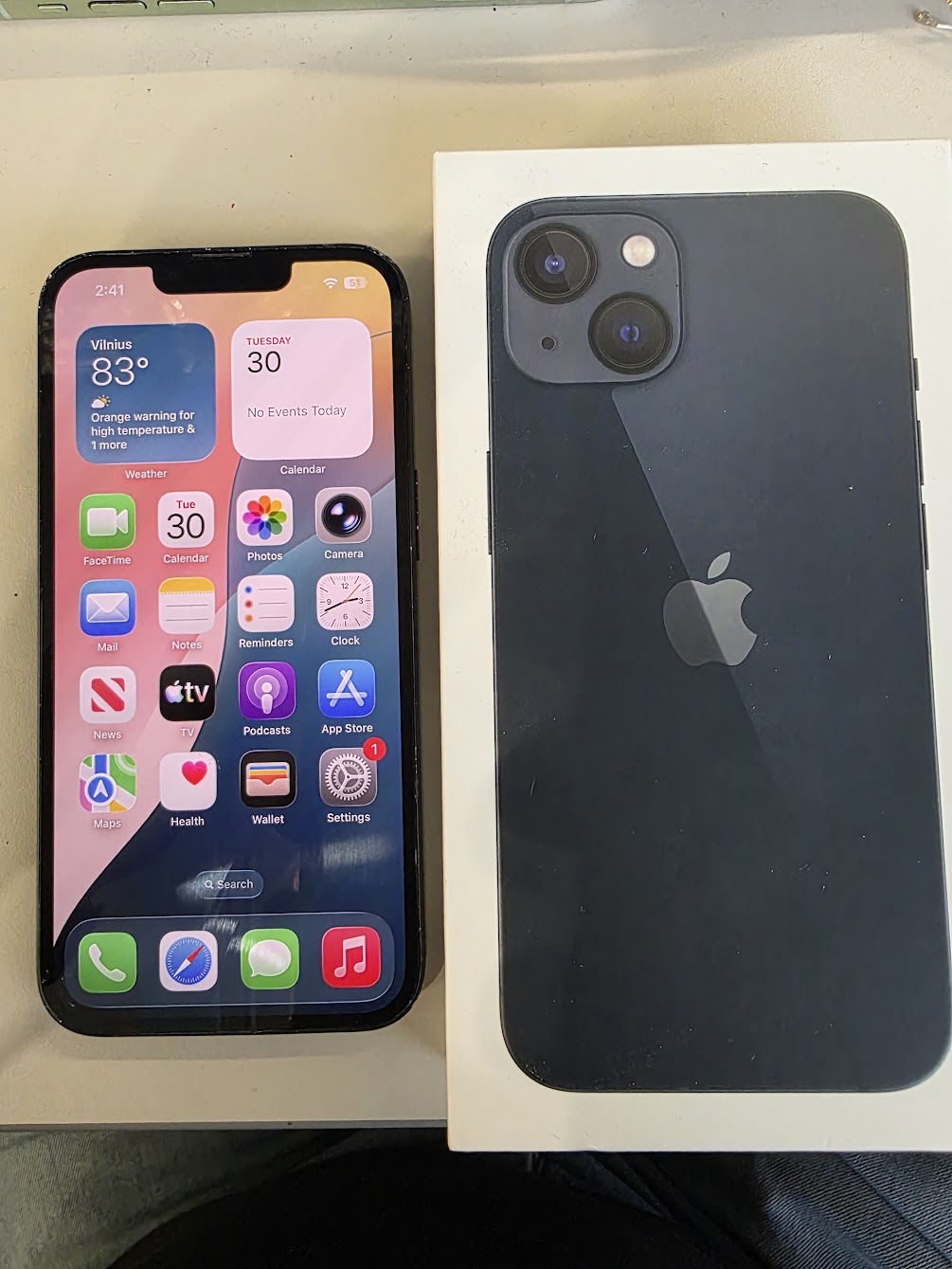Apple iPhone 13 128GB (Naudota Prekė)