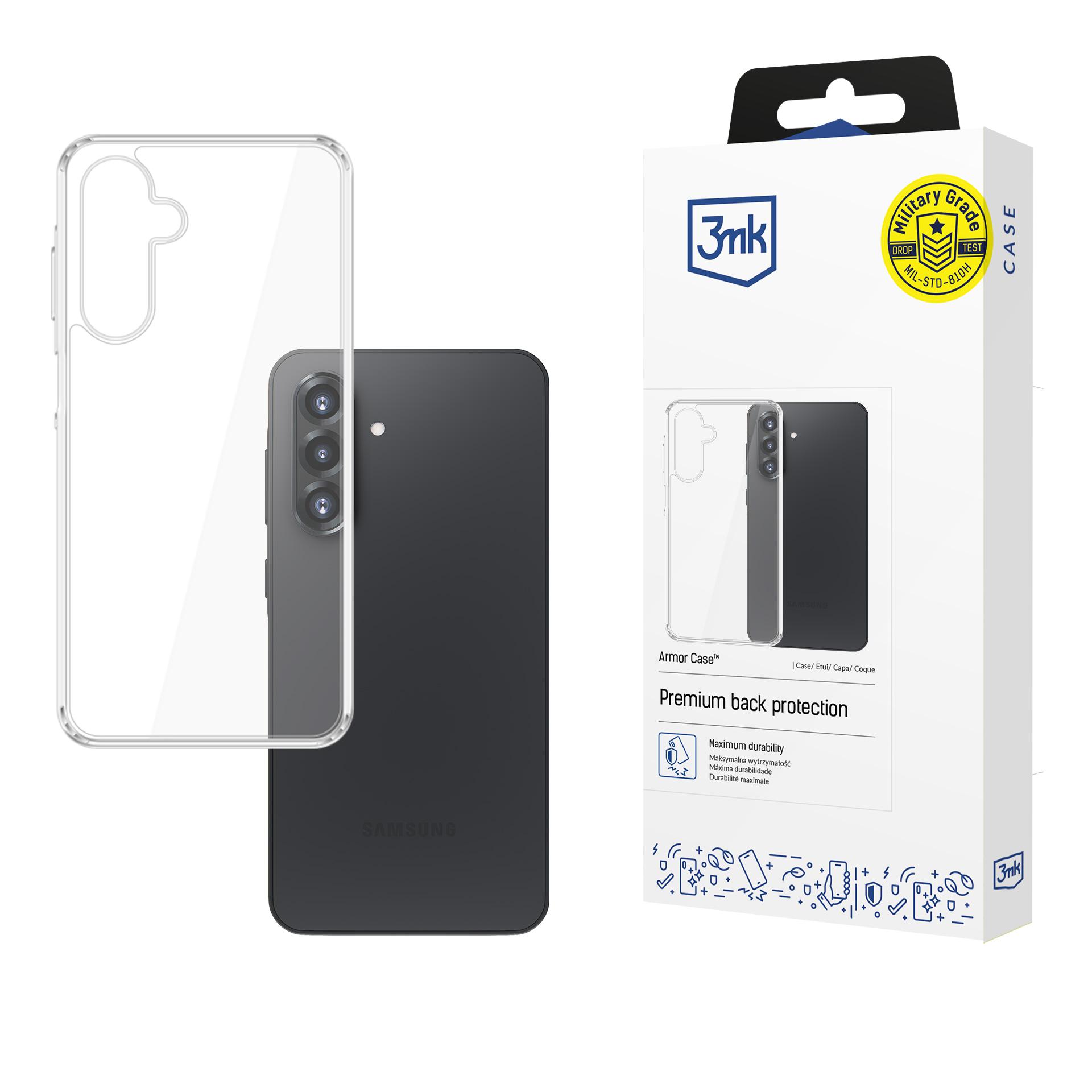 3mk Armor Case dėklas Samsung Galaxy A27 5G - skaidrus