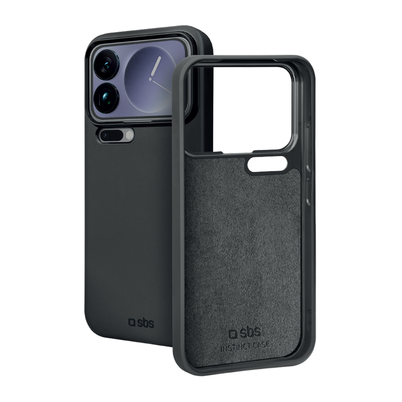 SBS Instinct dėklas Xiaomi 17 Pro - juodas