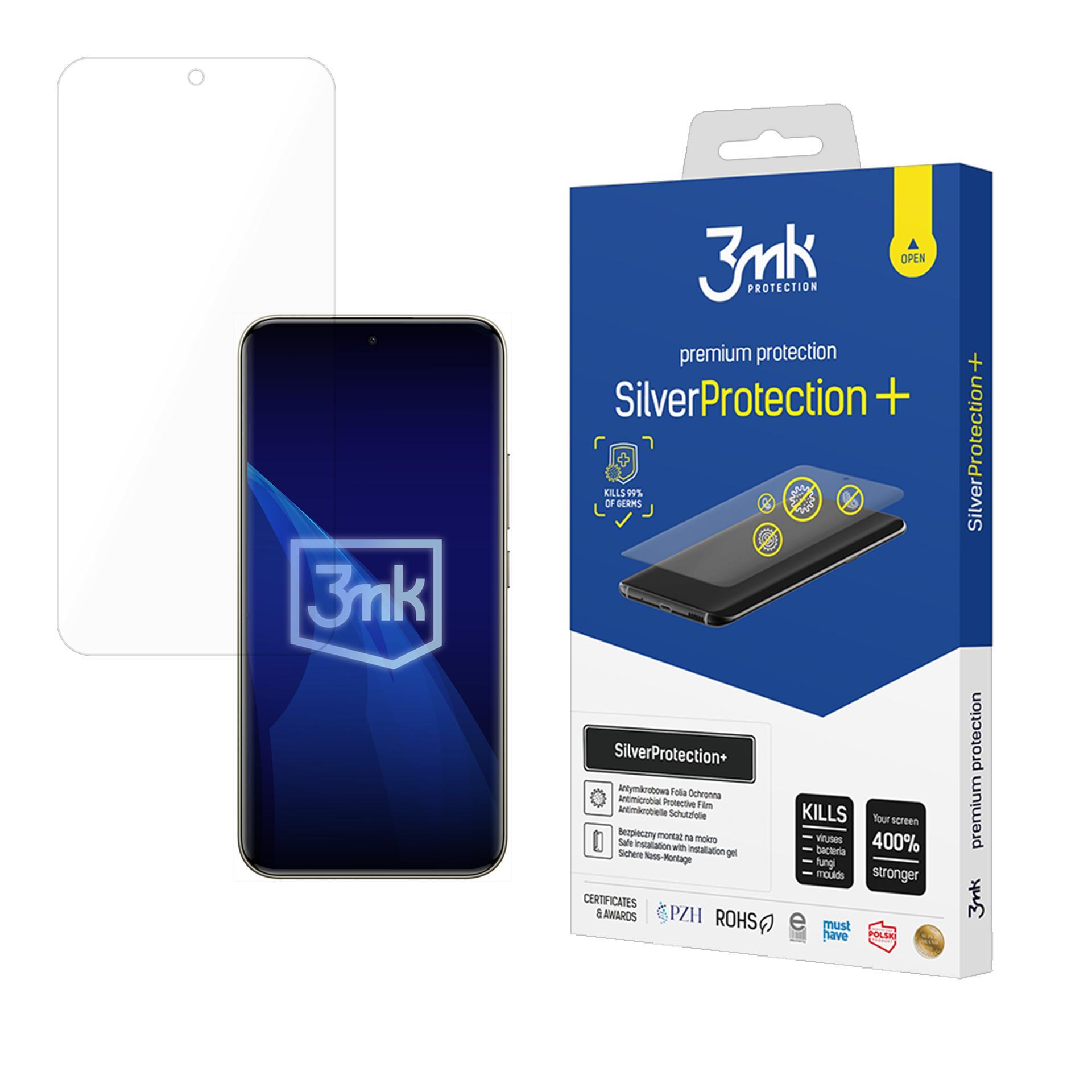3mk SilverProtection+ apsauginė plėvelė Xiaomi Redmi Note 15 Pro+ 5G