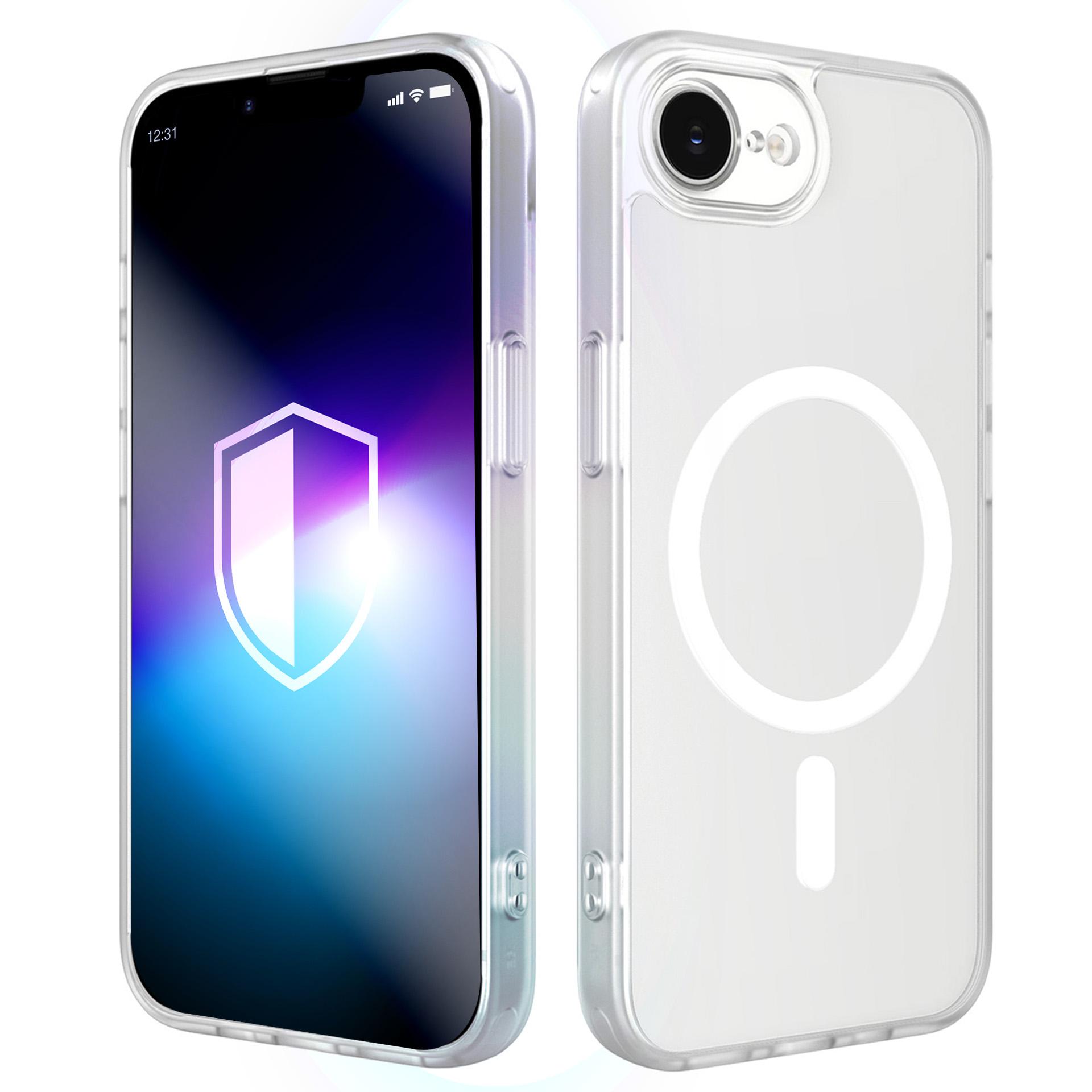 3mk Misty MagCase dėklas iPhone 16E / 17E - baltas