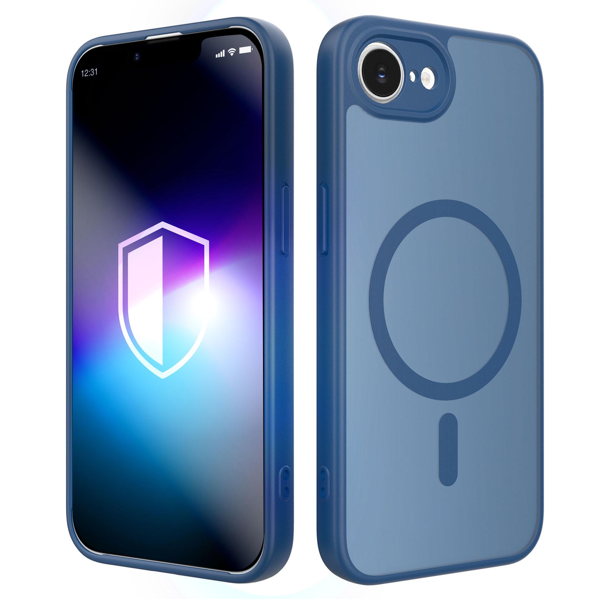 3mk Misty MagCase dėklas iPhone 16E / 17E - mėlynas