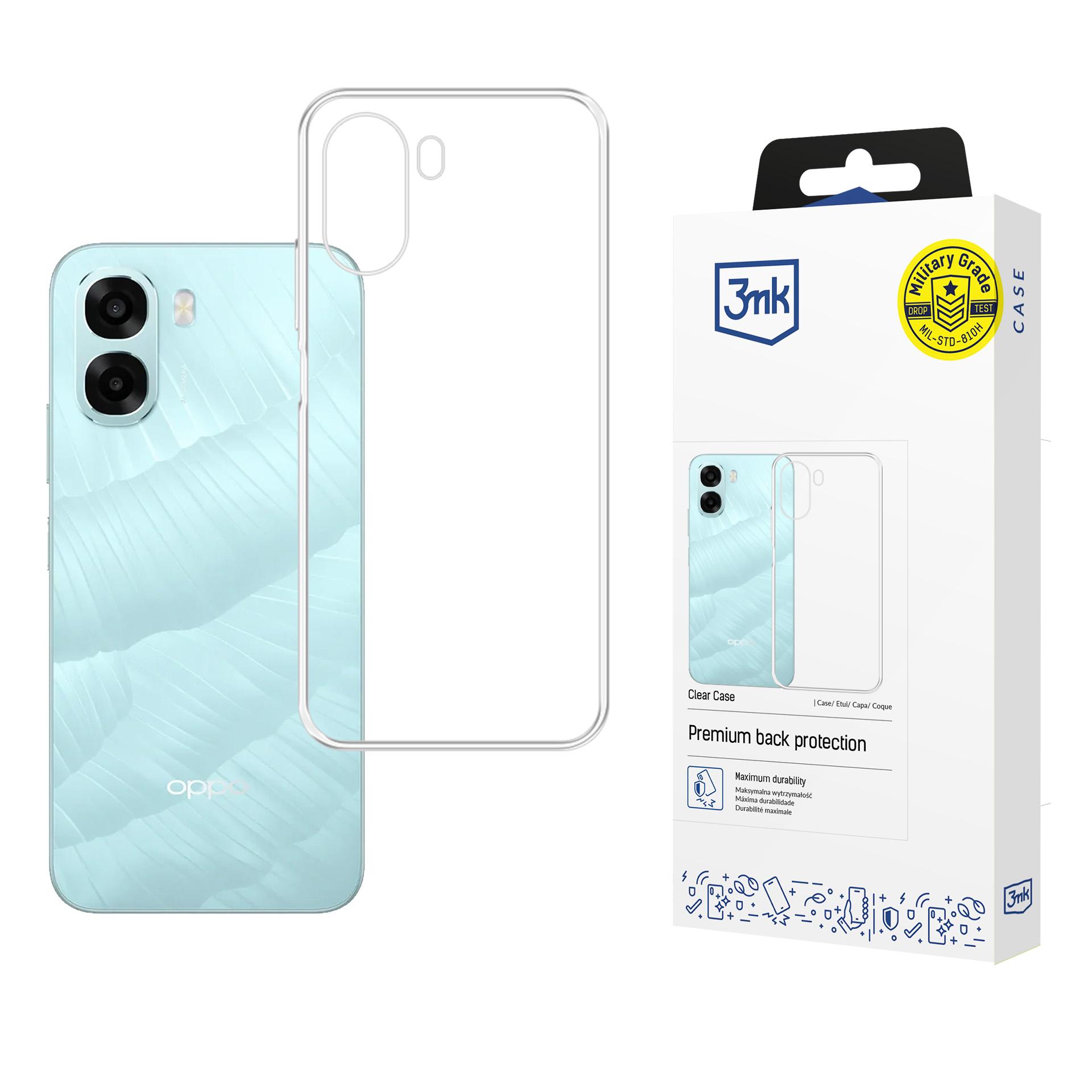 3mk Clear Case dėklas Oppo A6X 5G - skaidrus