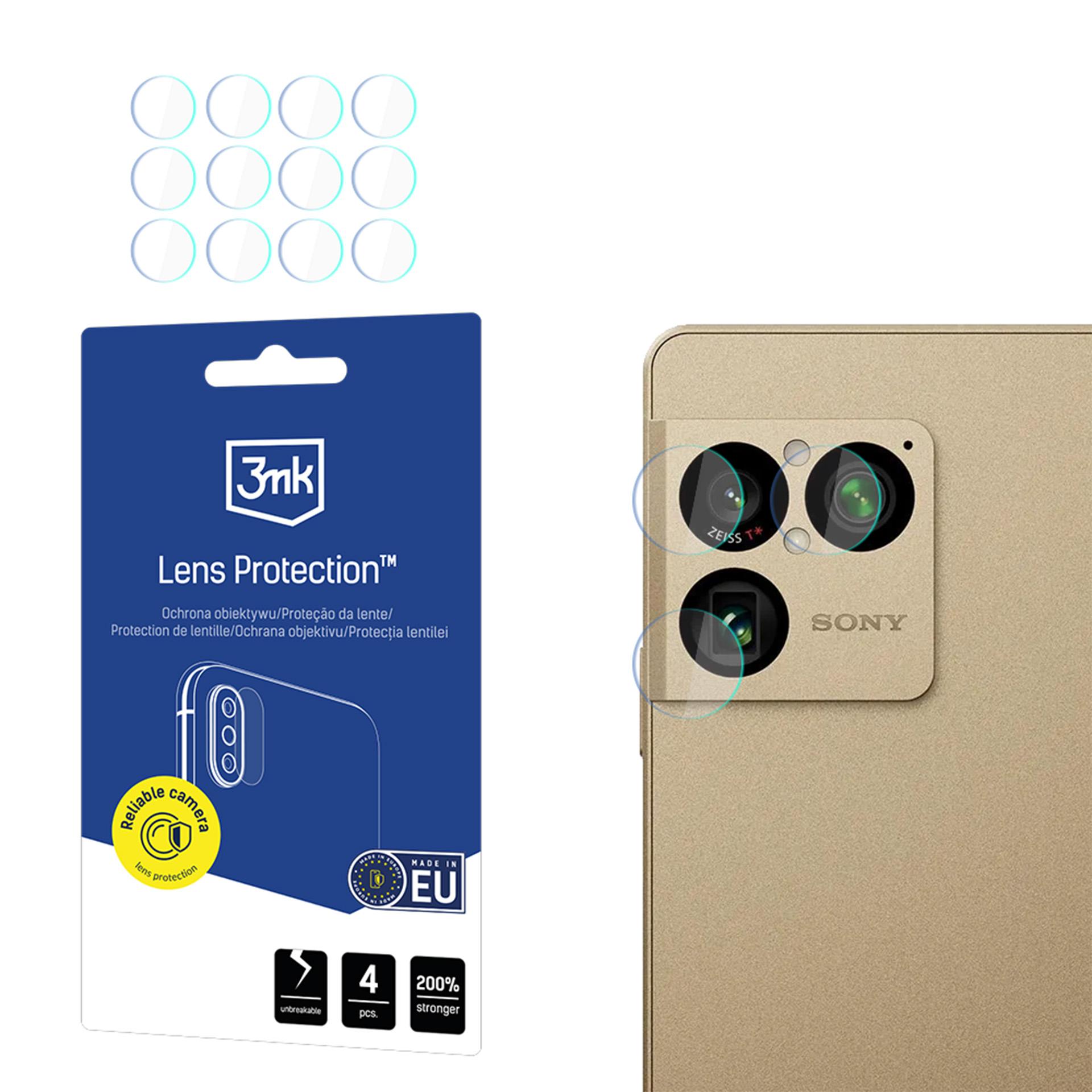 3mk Lens Protection™ hibridinis kameros objektyvo stikliukas Sony Xperia 1 VIII