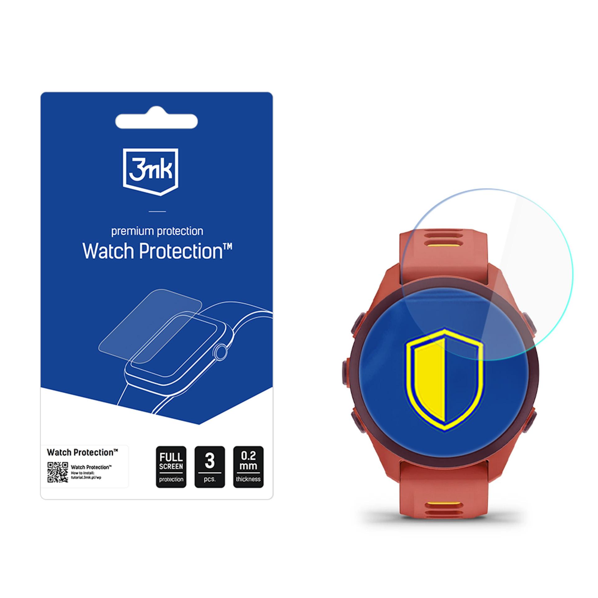 3mk Watch Protection FlexibleGlass hibridinis stiklas Garmin Forerunner 70/ 170/ 170 Music