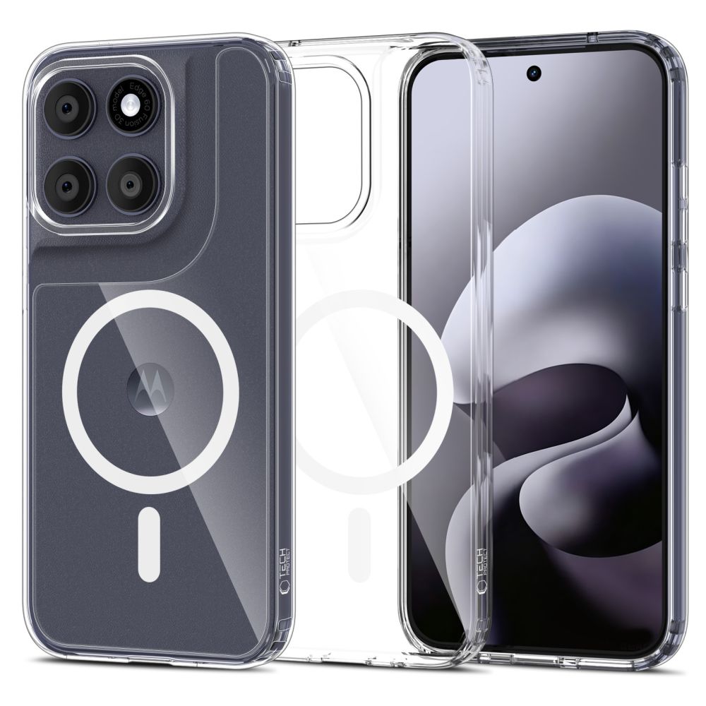 Tech-Protect FlexAir Hybrid MagSafe чехол Motorola Moto G67 / G77 - прозрачный