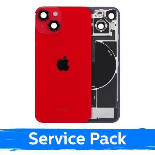 Galinis dangtelis skirtas Apple iPhone 14 / Red / (Service Pack)