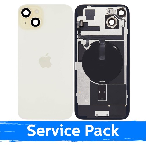 Galinis dangtelis skirtas Apple iPhone 15 Plus / Yellow / (Service Pack)