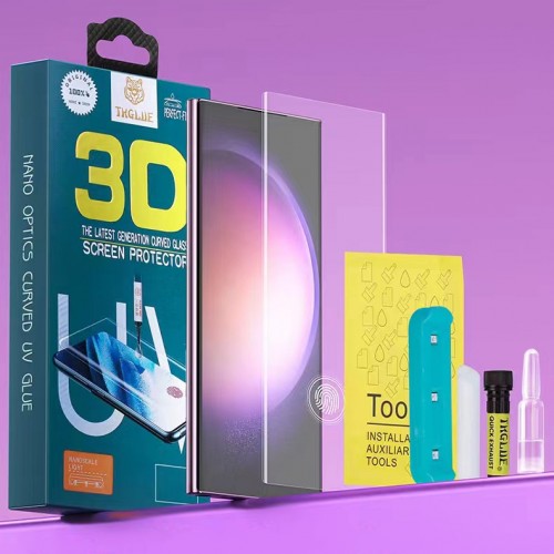 Защита экрана "3D Design UV Glue" Samsung G975 S10 Plus (Blister)