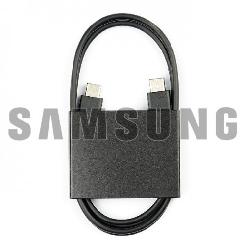 USB кабель Samsung EP-DN980BBE черный 100 см "Type-C/Type-C" 25W / 100% оригинальный /