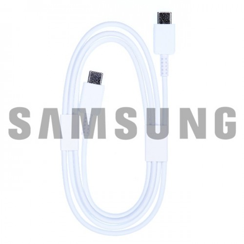 USB кабель Samsung EP-DN980BWE белый 100 см "Type-C/Type-C" 25W / 100% оригинальный /