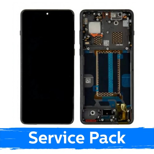 Ekranas skirtas OnePlus 13 su rėmeliu / Black Eclipse / (Service Pack)