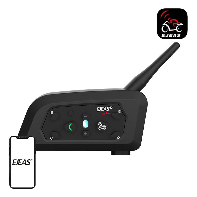 EJEAS V6PRO+ мотоциклетное переговорное устройство