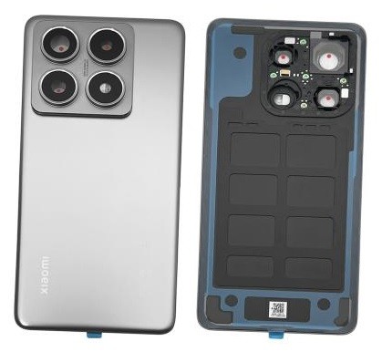 Back cover for Xiaomi 14T Pro 5G Titan Grey original (service pack)