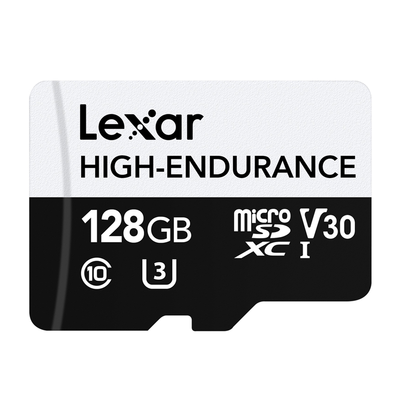 „Lexar“ didelio patvarumo „microSDHC“/„microSDXC“ 128 GB atminties kortelė