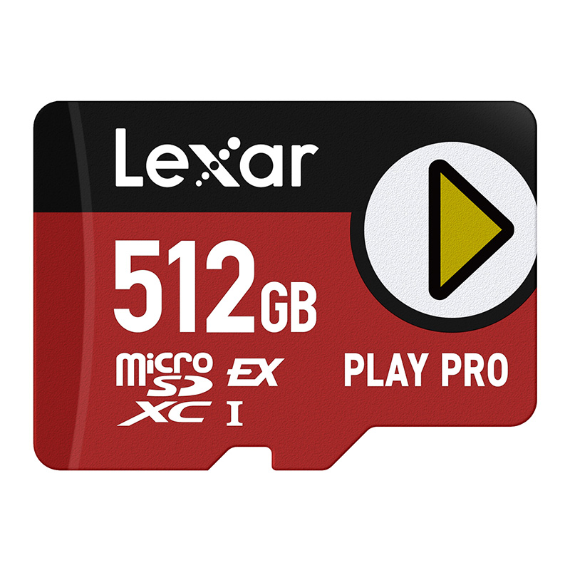 Карта памяти Lexar PLAY Pro microSD Express 7.1 объемом 512 ГБ