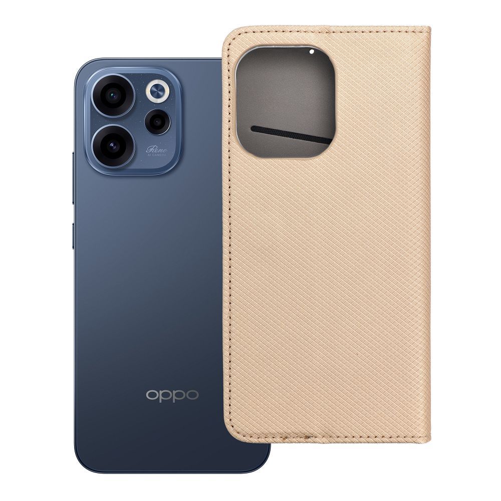 SMART CASE чехол-книжка OPPO RENO 15 золотой