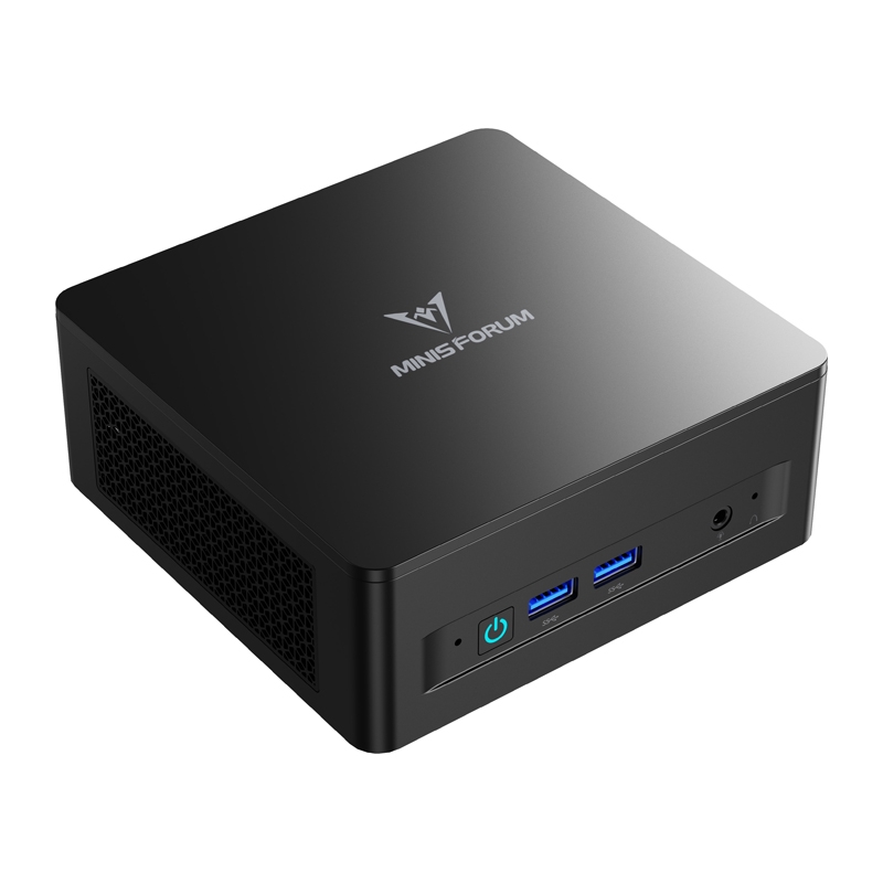 MINIS FORUM UM760 Slim mini kompiuteris, Ryzen 5 7640HS, dalinės komplektacijos