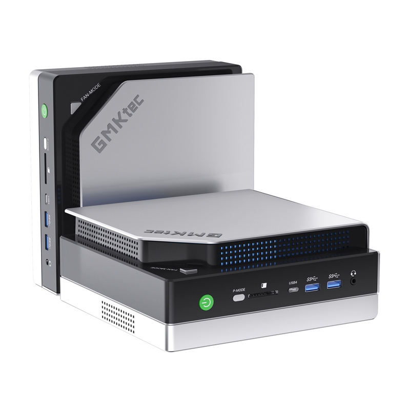 GMKtec EVO-X2 Ryzen AI Max+ 395 Mini PC su 64GB RAM, 1TB SSD ir Windows 11 Pro