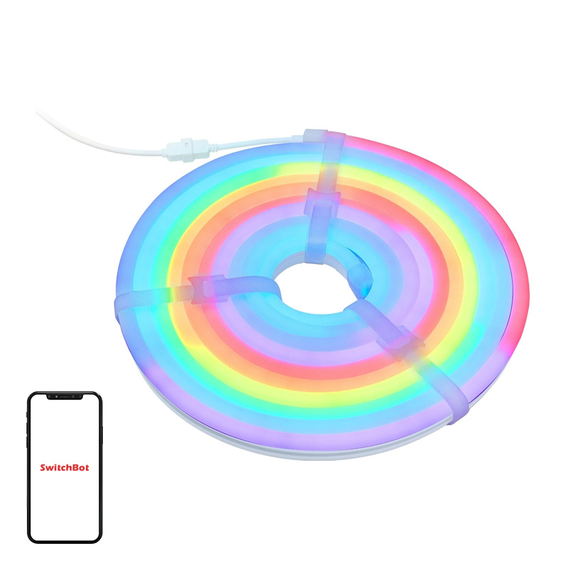 Išmanusis LED šviesos trosas SWITCHBOT Neon Wire Rope Light