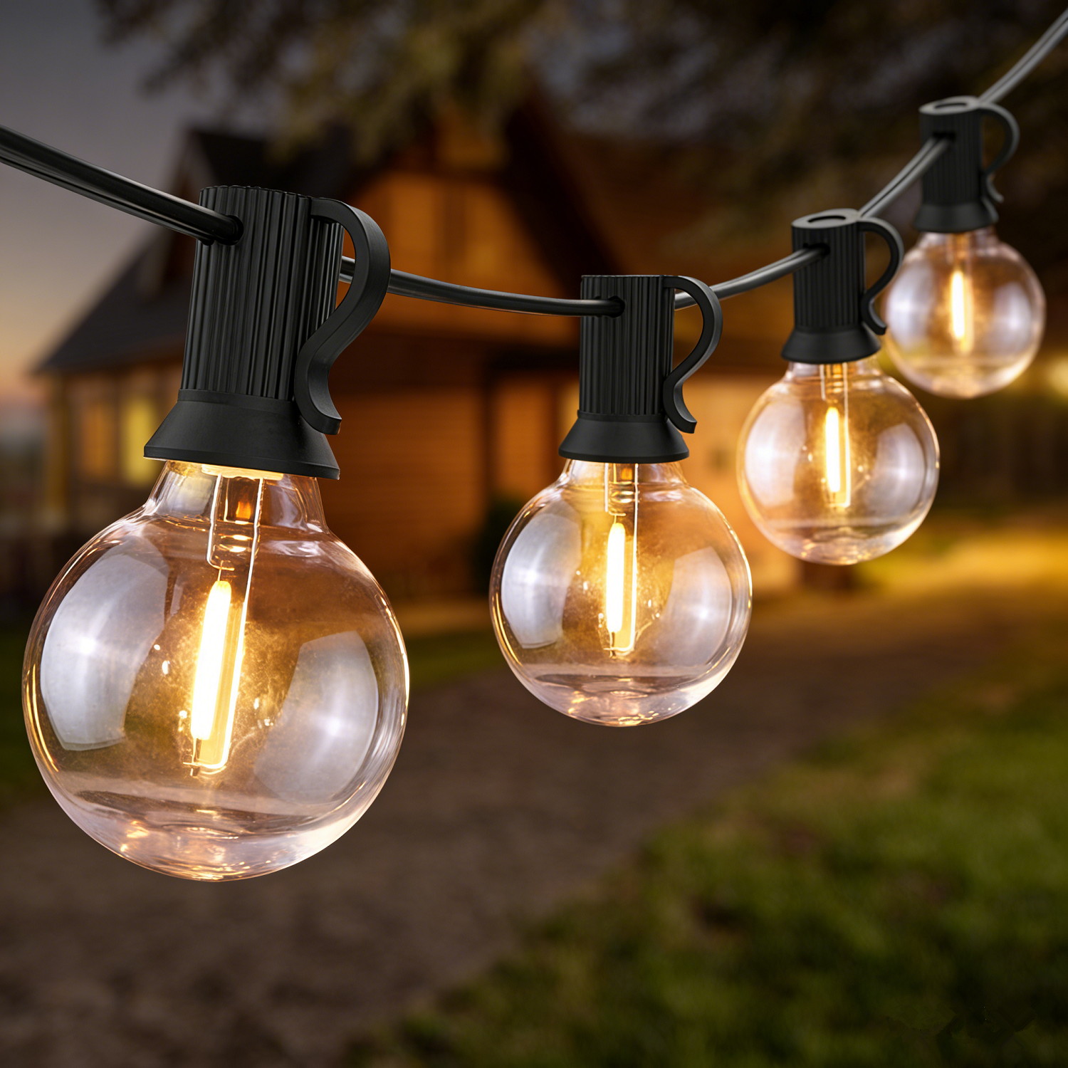 Forever Light Solar LED girlianda SUNARI FLS-180 8.5m 10+1 skaidrios lemputės 1800mAh + RC