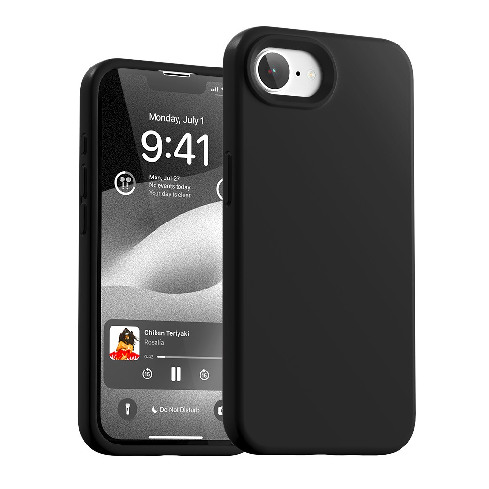 Case Mercury Pure Magsafe Silicon Case Apple iPhone 16e/17e black