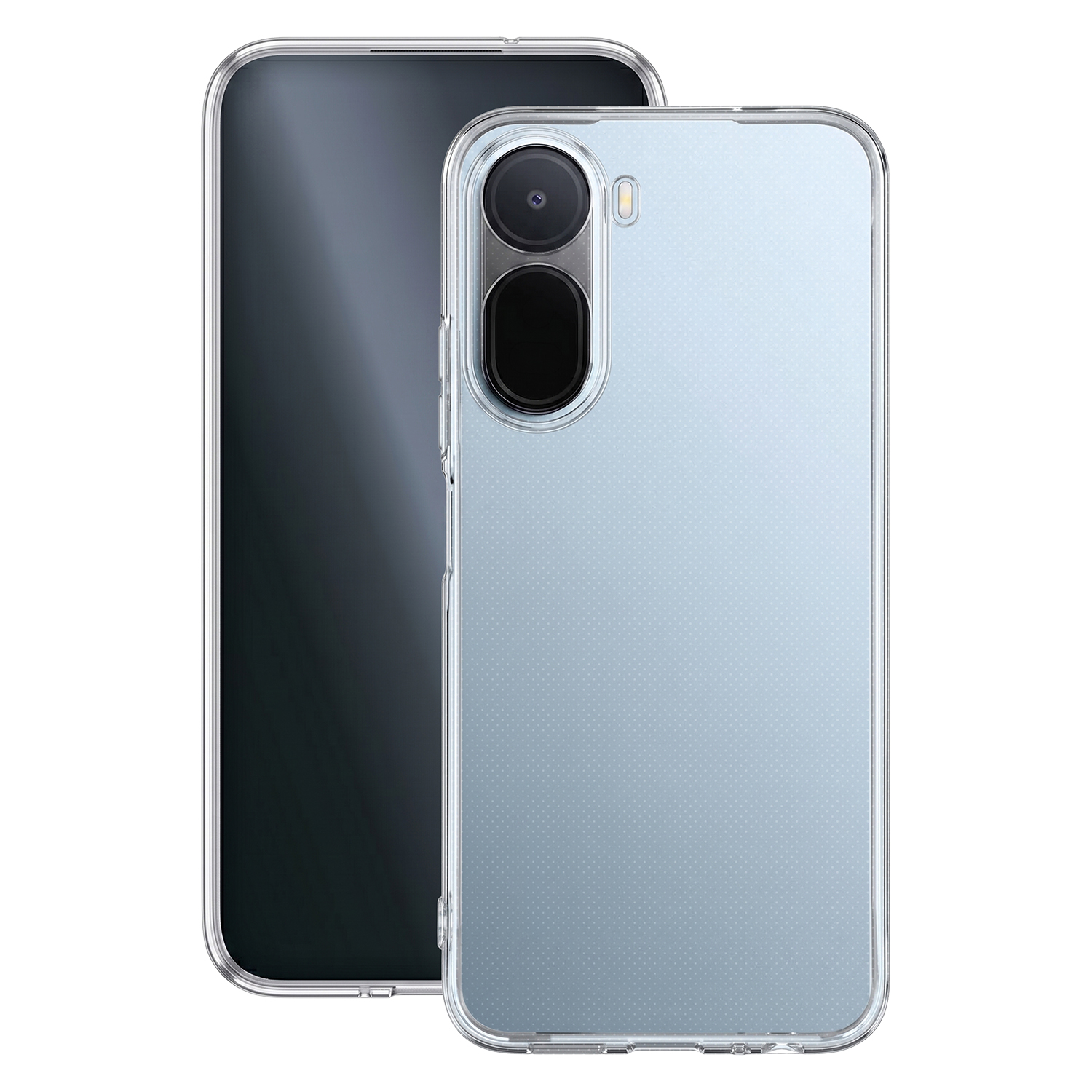 Plonas 2 mm dėklas Xiaomi Redmi A7 Pro skaidrus