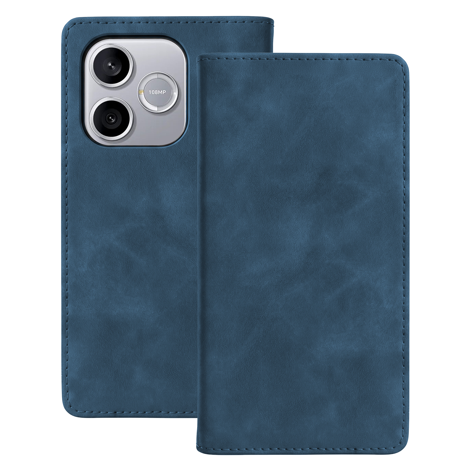 Smart Suede чехол Honor 600 lite темно-синий