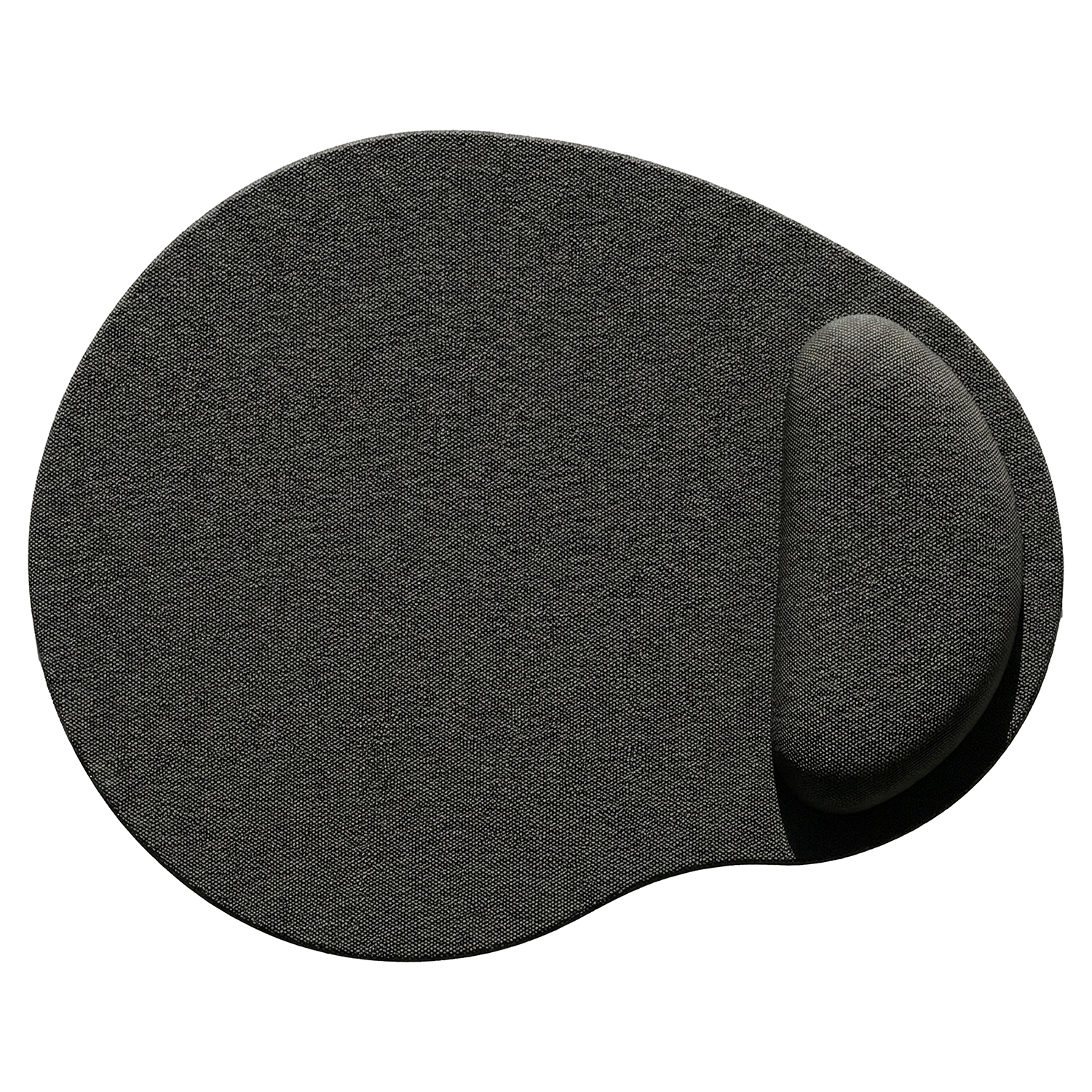 Mouse pad with a wrist support black R Home Office