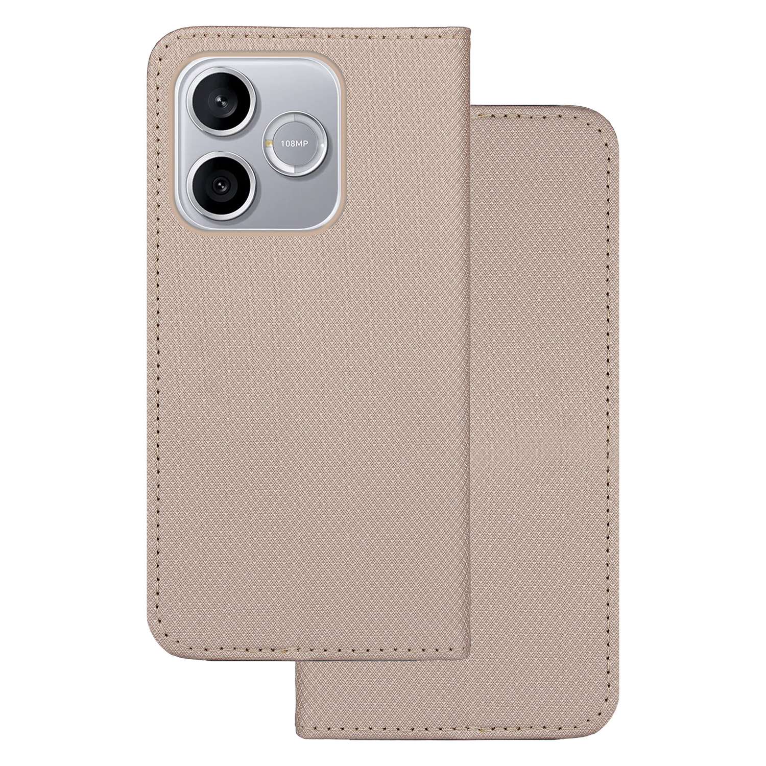 чехол Smart Magnet для Honor 600 Lite золотистый