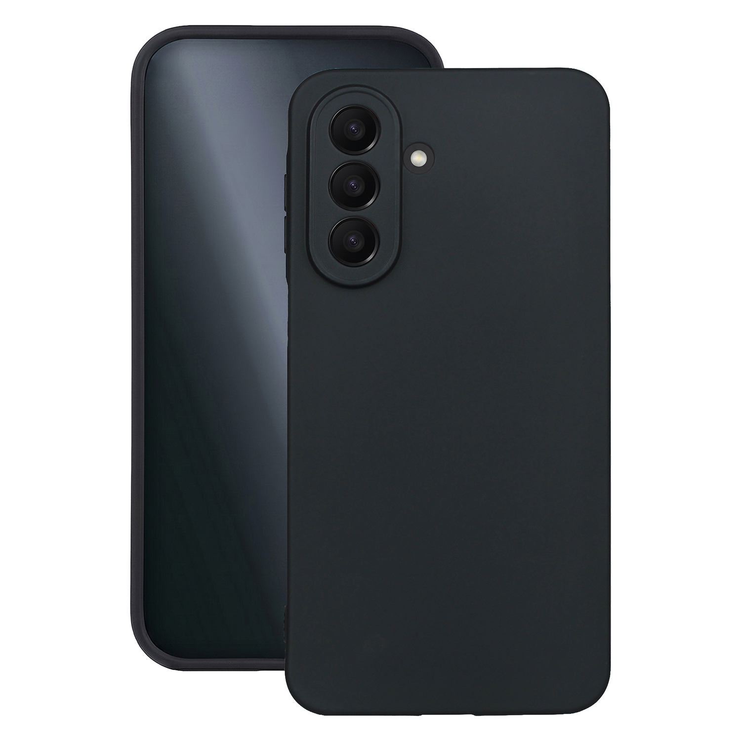 Matinis TPU dėklas Samsung Galaxy A27 5G juodas