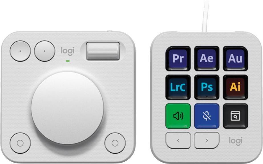 Klaviatūra Logitech MX Creative Console/Grafitas
