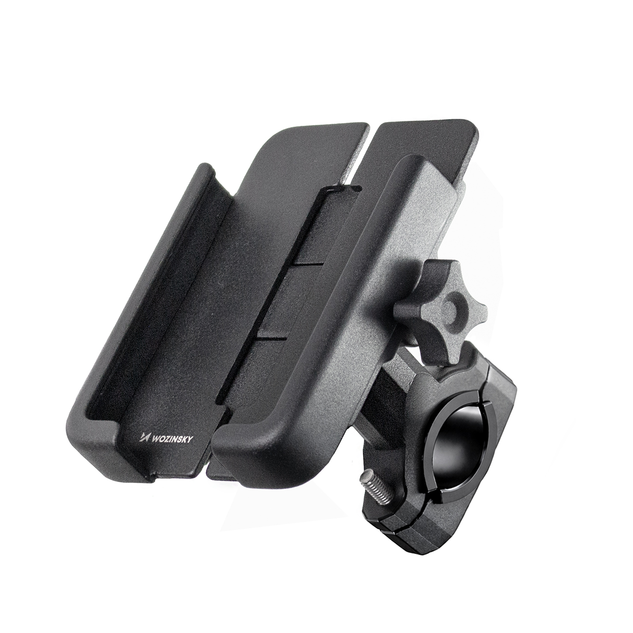 Wozinsky metal bicycle phone laikiklis, scooters juodas (WBHBK3)