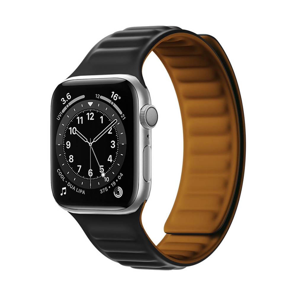 Magnetic Strap Magnetinis Dirželis Apyrankė Apple Watch 38/40mm - juoda