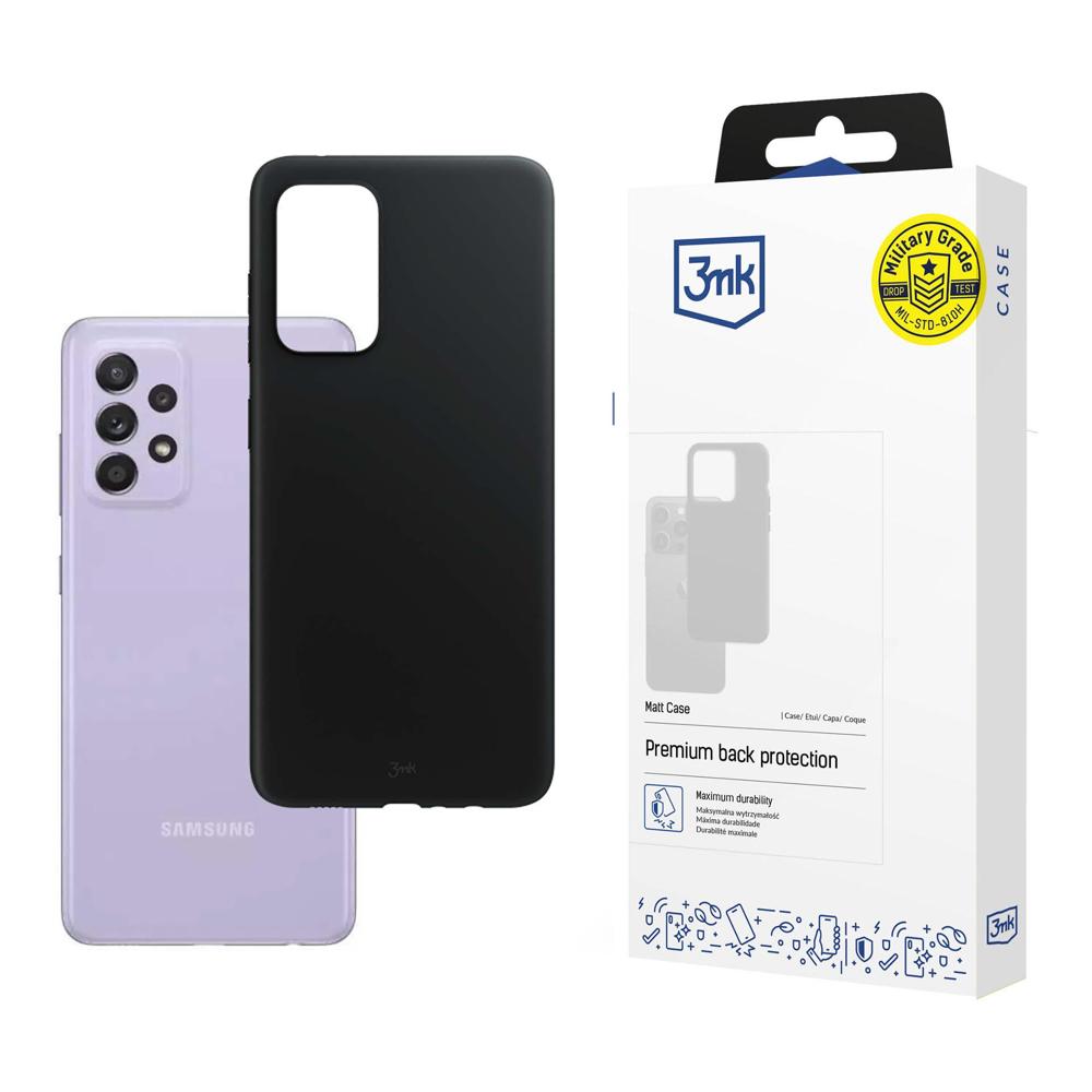 Samsung Galaxy A52 4G/5G A52s 5G - 3mk matinis dėklas juodas