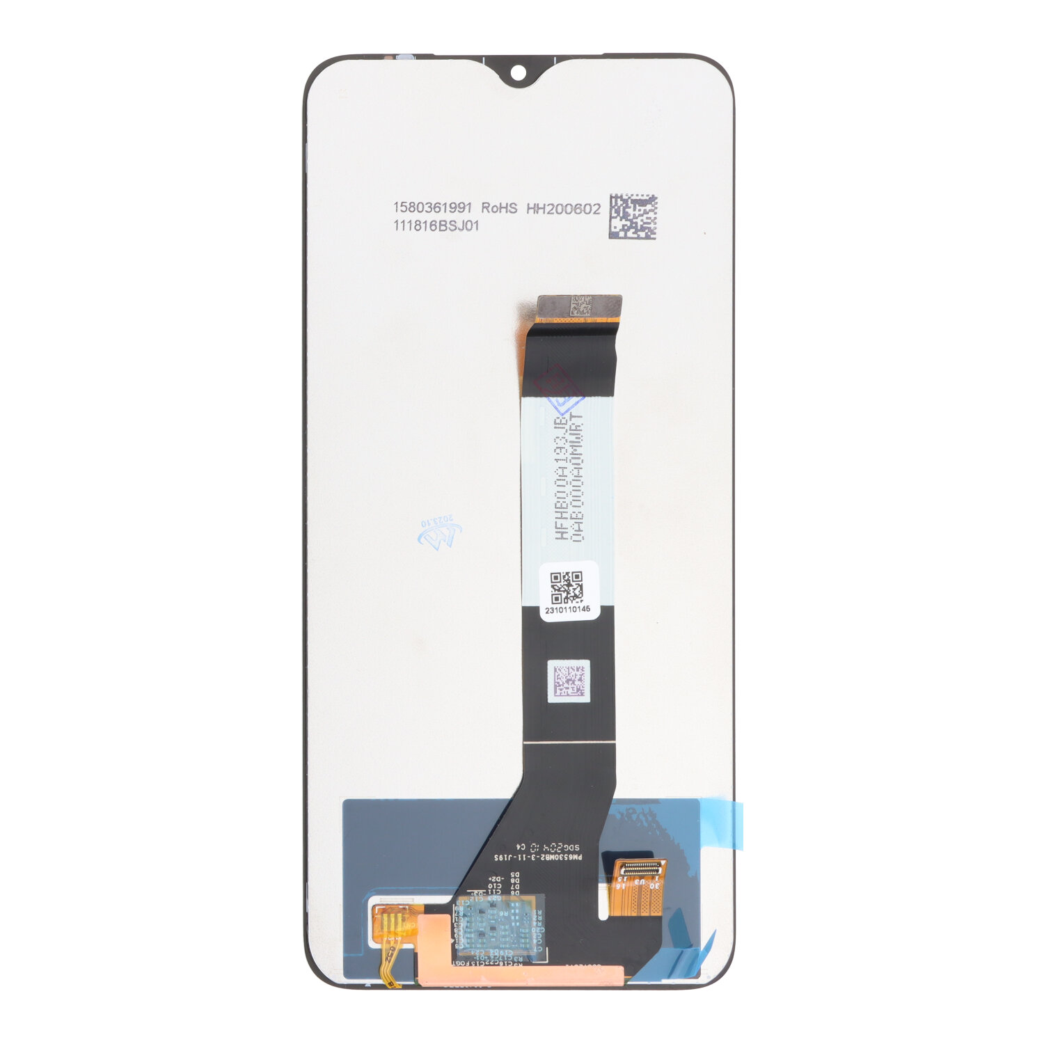 Ekranas Xiaomi Redmi 9T / Poco M3 / Redmi Note 9 4G su lietimui jautriu stikliuku juodas Refurb
