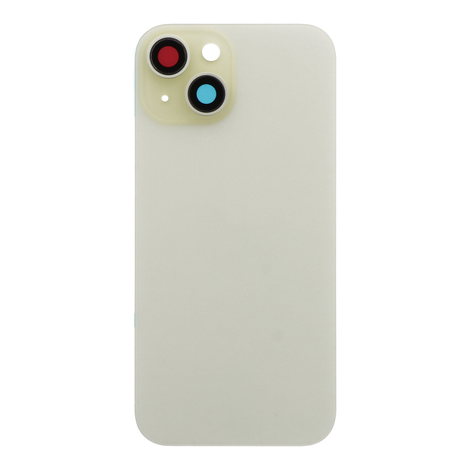 Galinis dangtelis iPhone 15 geltonas (without NFC flex) OEM