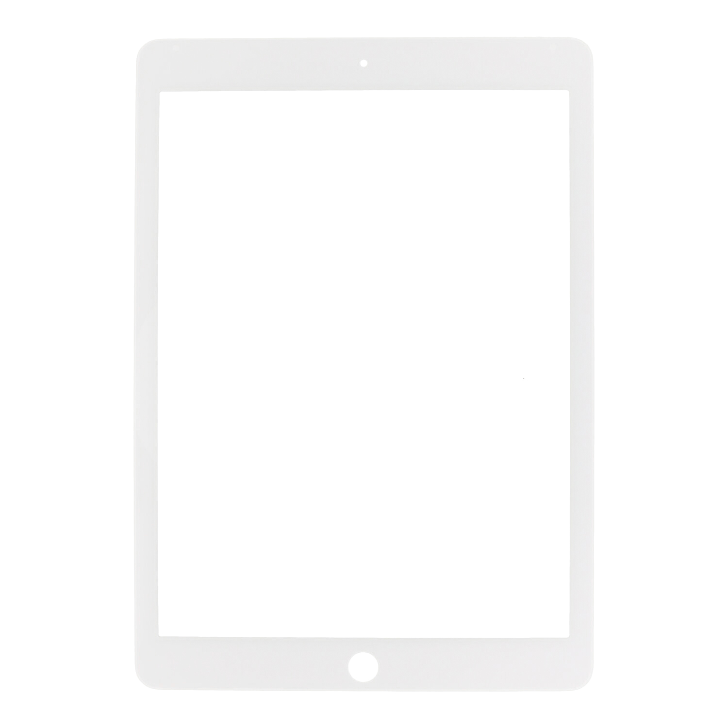 LCD stikliukas Apple iPad Air 2 su OCA baltas OEM