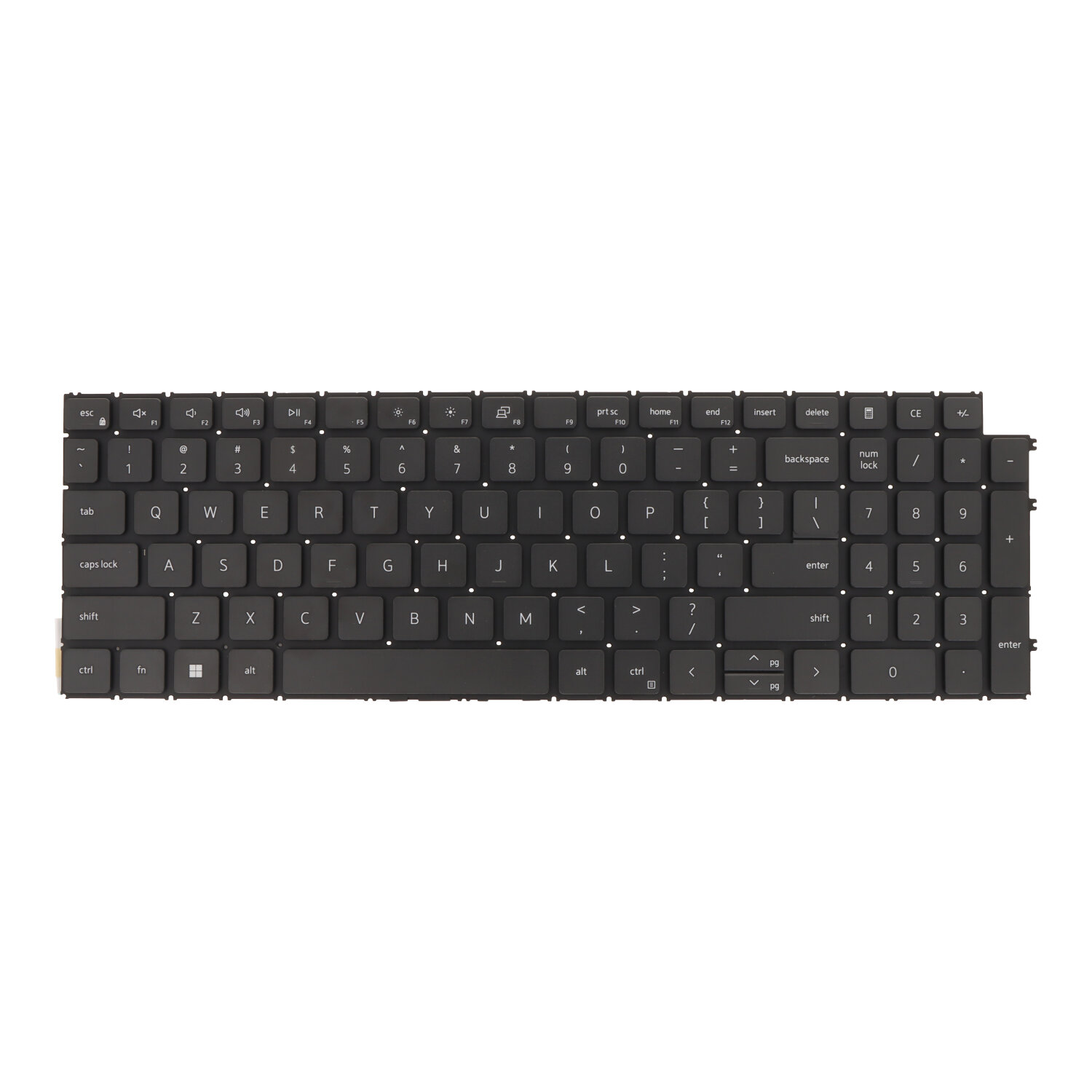 Klaviatūra Dell Latitude 3520 / 3525 US