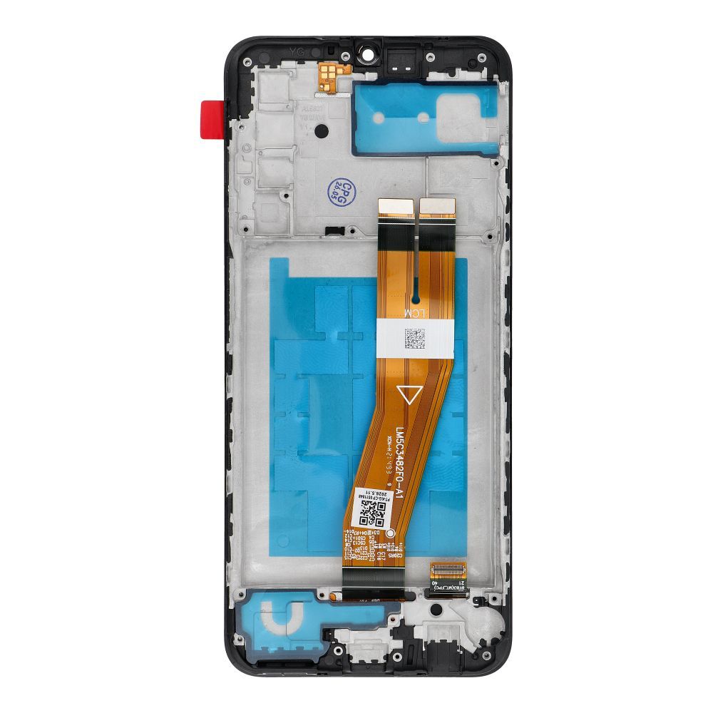 FixCell LCD ekranas, skirtas SAMSUNG A03s OEM, su rėmeliu