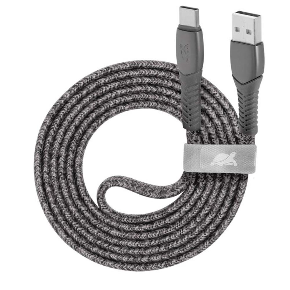 Кабель USB-C - USB 2.0 1,2м серый PS6102 GR12 Rivacase