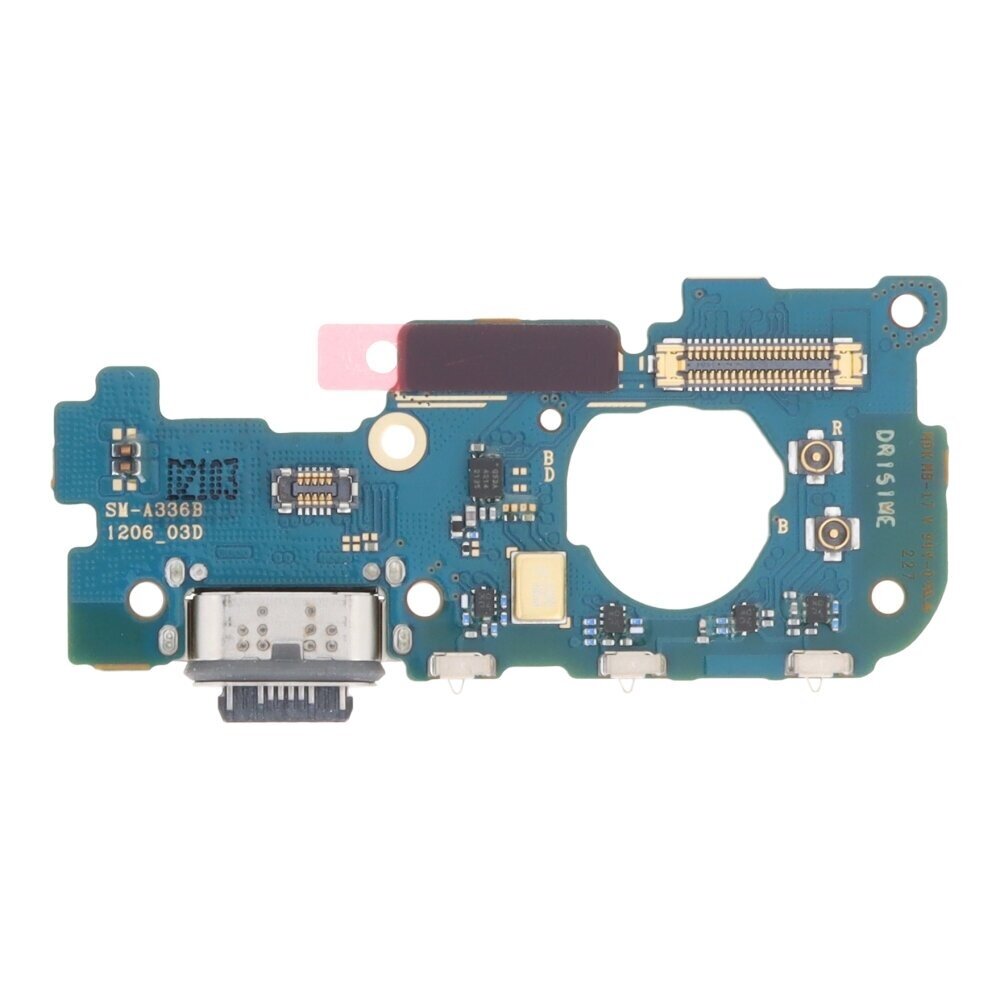 Lanksčioji jungtis Samsung A336 A33 5G su įkrovimo kontaktu, mikrofonu ORG