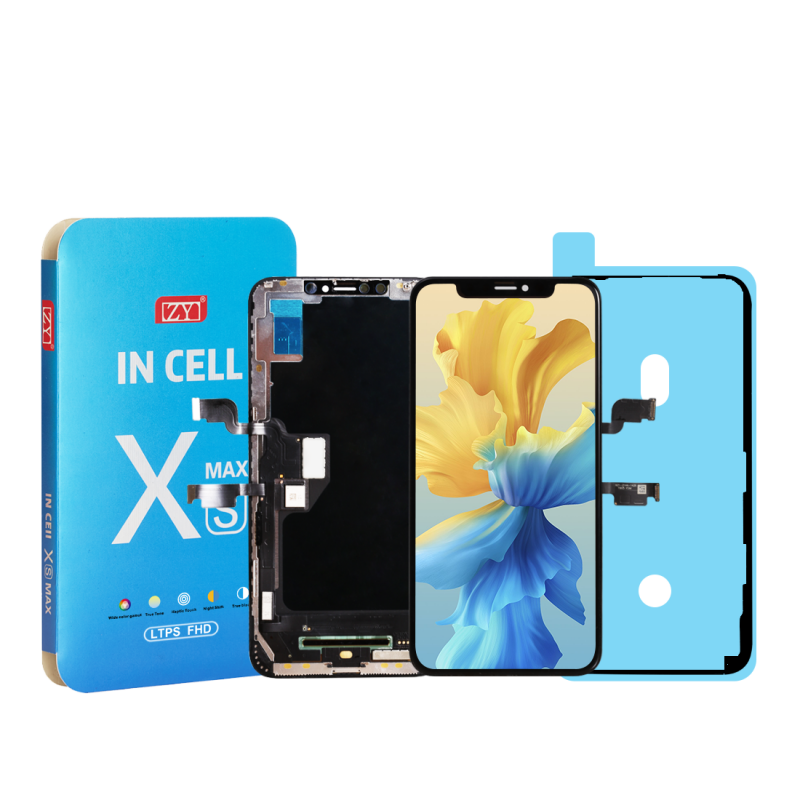 Ekranas Apple iPhone XS Max su lietimui jautriu stikliuku ZY Incell LTPS Premium
