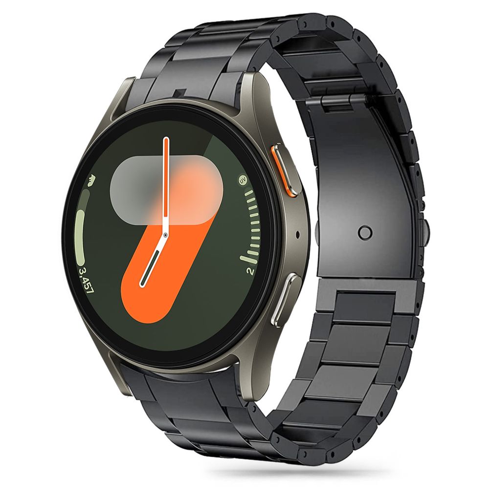TECH-PROTECT STAINLESS SAMSUNG GALAXY WATCH 4 / 5 / 5 PRO / 6 / 7 / FE JUODAS